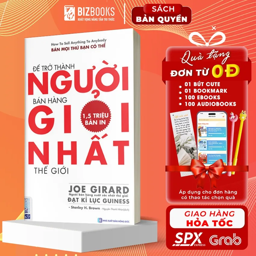 Ảnh Sách - Để Trở Thành Người Bán Hàng Giỏi Nhất Thế Giới 1