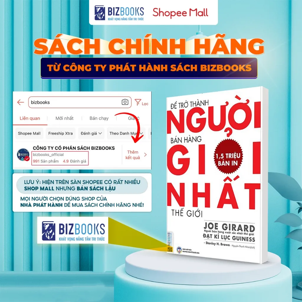 Ảnh Sách - Để Trở Thành Người Bán Hàng Giỏi Nhất Thế Giới 2