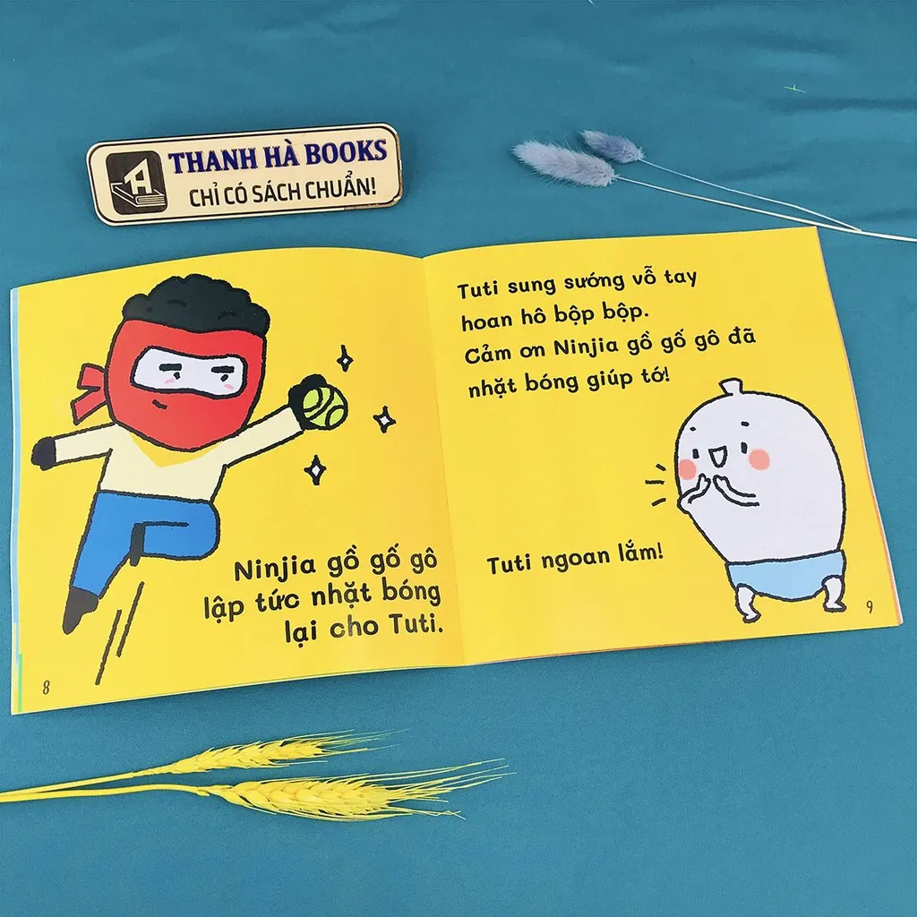 Ảnh Sách - Ehon Bé Tự Tin Giao Tiếp (Dành cho trẻ từ 3-8t) - 6 quyển, lẻ tùy chọn 2