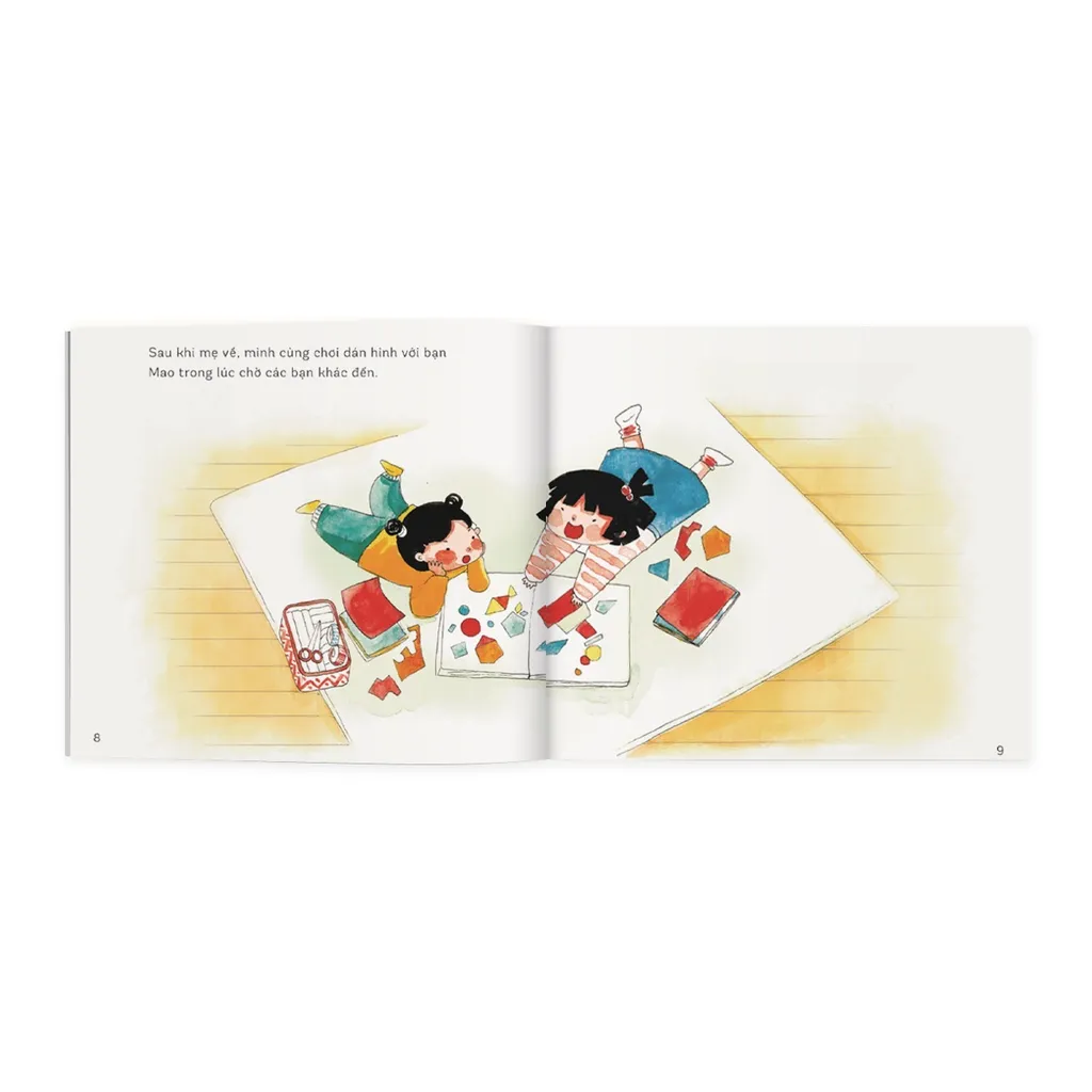 Ảnh Sách Ehon  - Bộ 4 cuốn Chúng Mình Lớn Rồi - Dành cho trẻ từ 3-6 tuổi. 4