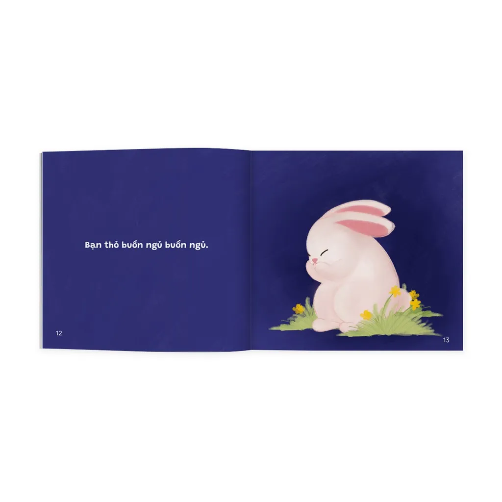 Ảnh Sách Ehon - Buồn ngủ ơi là buồn ngủ - Dành cho trẻ từ 0 - 4 tuổi 3