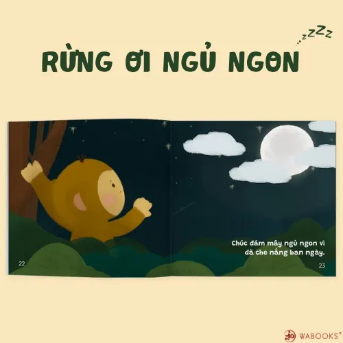 Ảnh Sách Ehon - Combo 3 cuốn Buồn ngủ ơi là buồn ngủ - Dành cho trẻ từ 0 - 4 tuổi 4