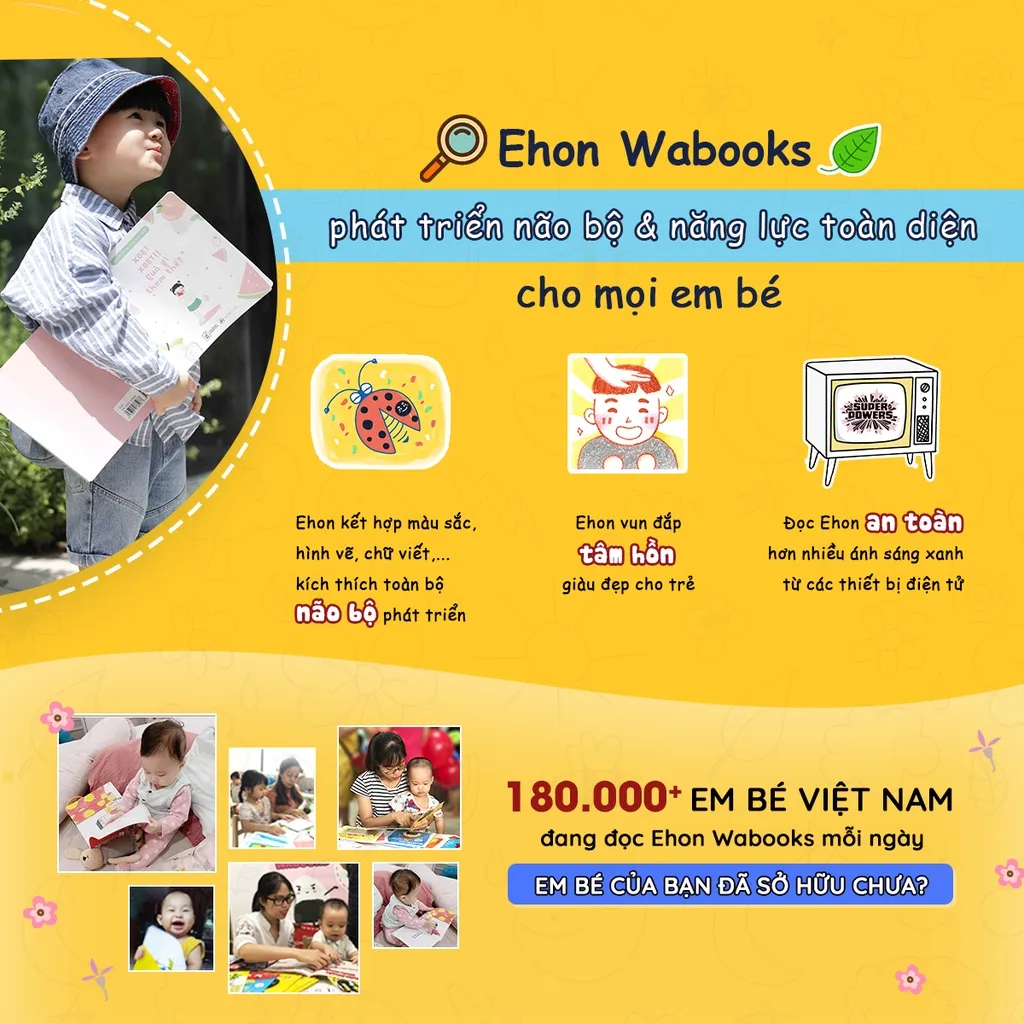 Ảnh Sách Ehon - Combo 9 cuốn Moi moi, Cáo Ken Âm thanh, Buồn ngủ - Cho bé 0 - 2 tuổi 2
