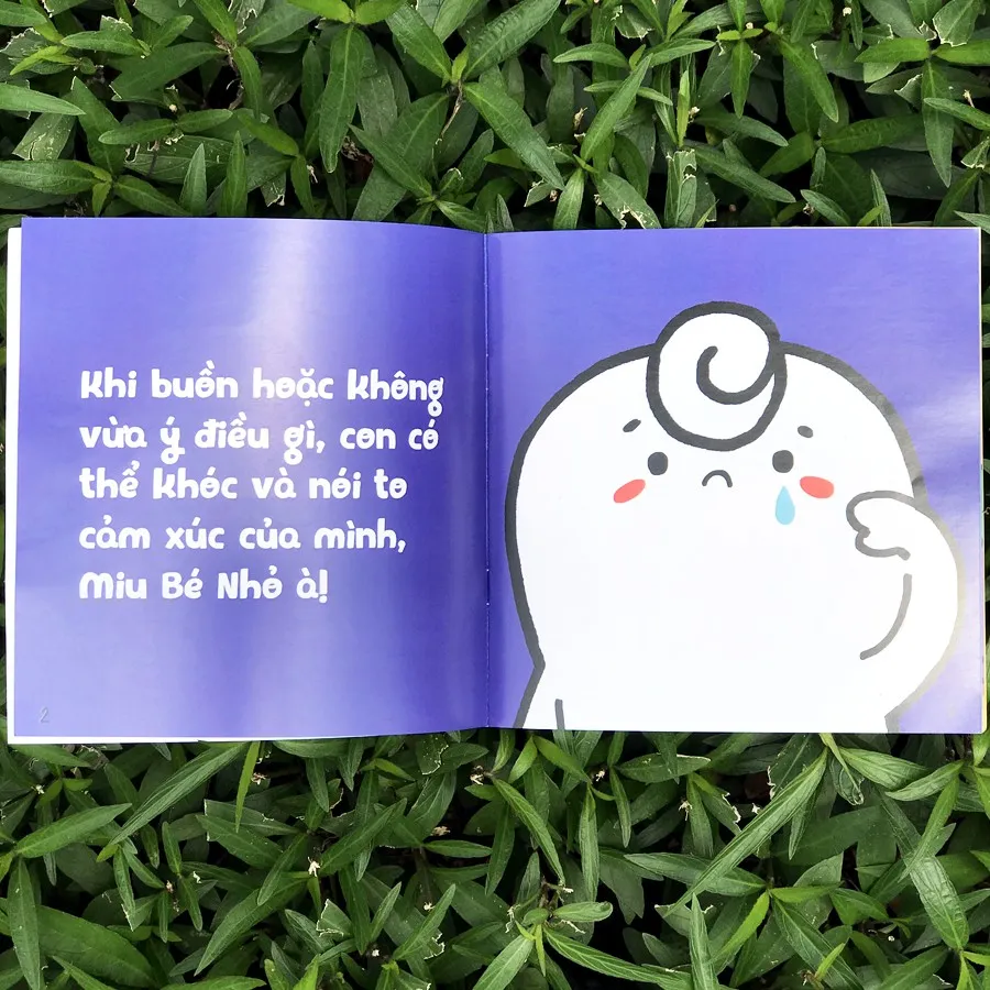 Ảnh Sách - Ehon Kĩ Năng Sống - Miu Bé Nhỏ (8 quyển lẻ tùy chọn) (1-6 tuổi) 2