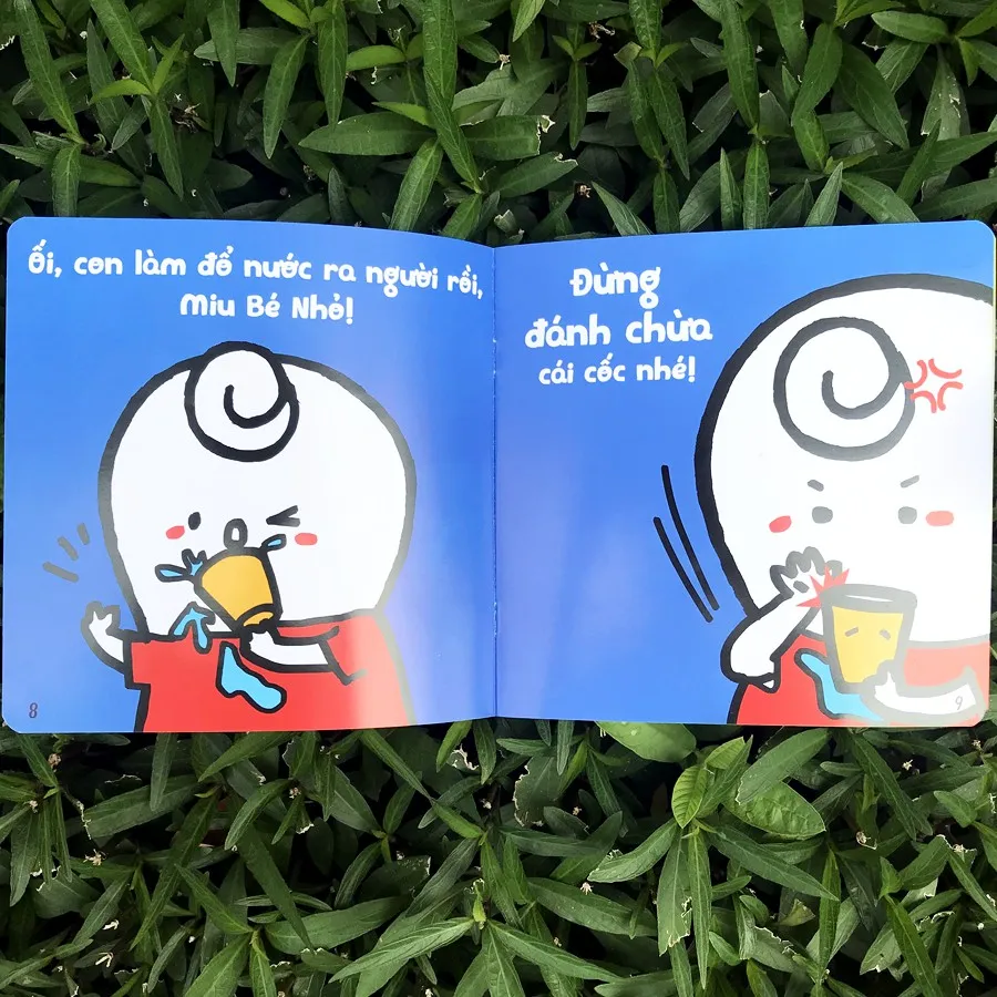 Ảnh Sách - Ehon Kĩ Năng Sống - Miu Bé Nhỏ (8 quyển lẻ tùy chọn) (1-6 tuổi) 4