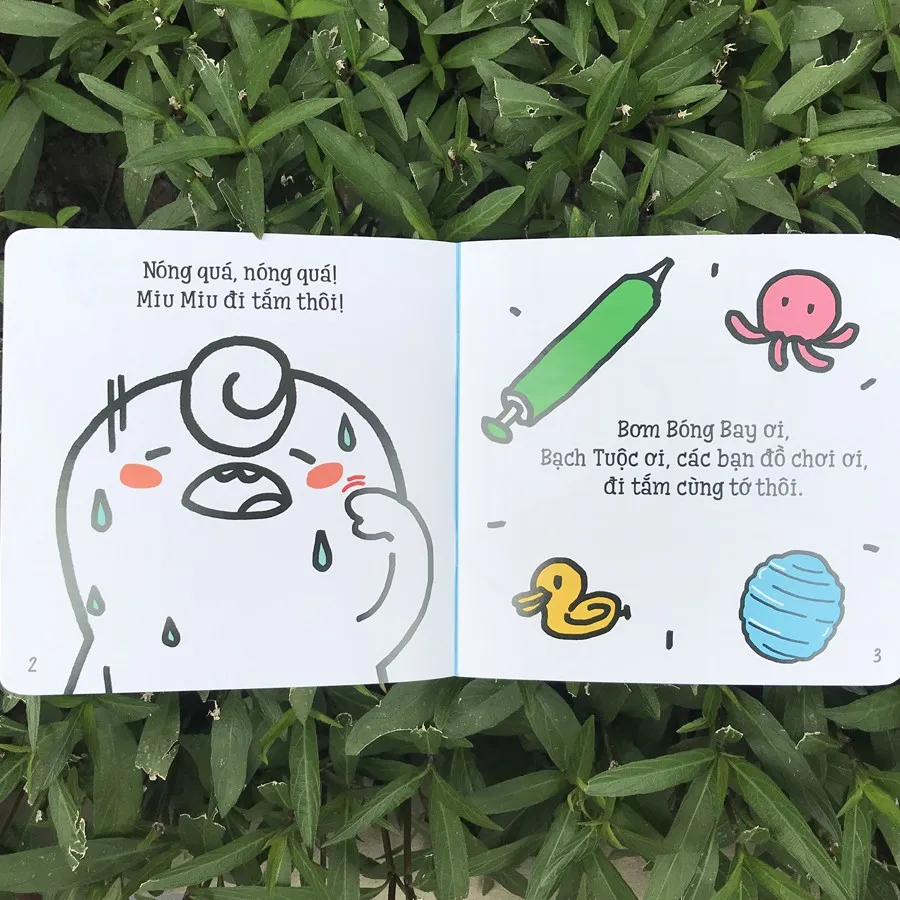 Ảnh Sách - Ehon Kĩ Năng Sống - Miu Miu Tự Lập (6 quyển lẻ tùy chọn) (1-6 tuổi) 4