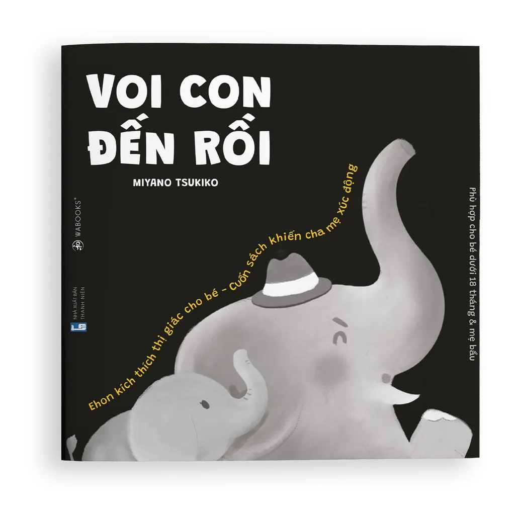 Ảnh Sách Ehon kích thích thị giác - Cảm Ơn Con - Dành cho trẻ 0-18 tháng tuổi 3
