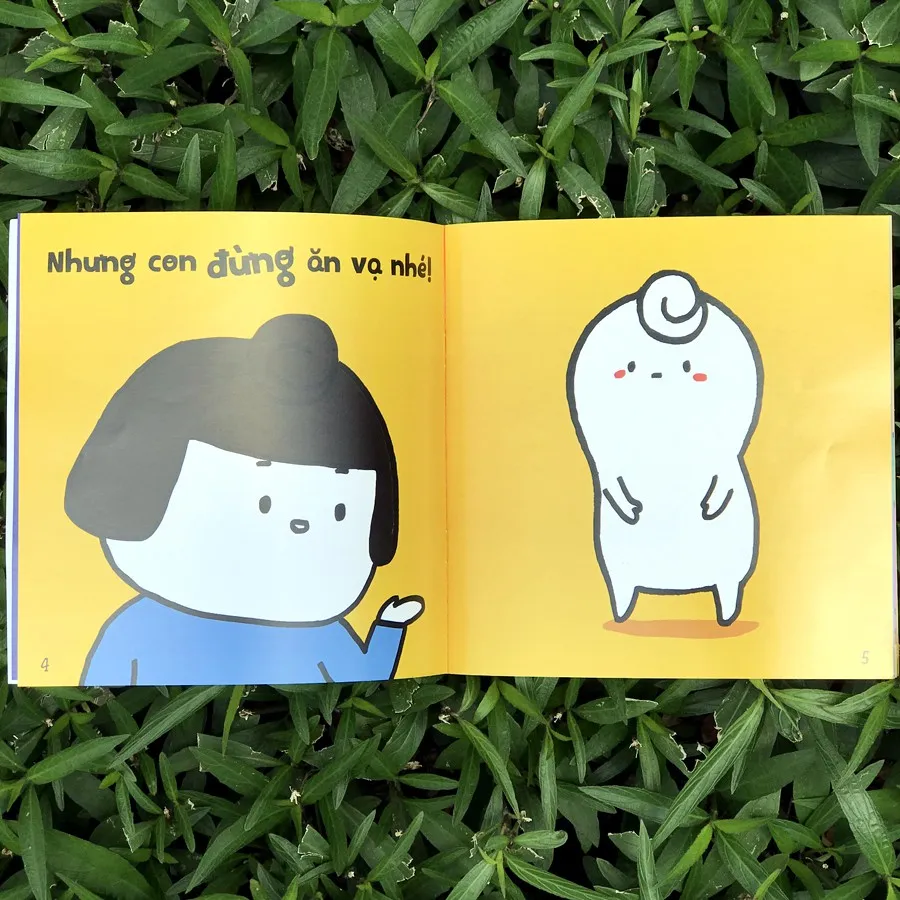 Ảnh Sách ehon kỹ năng sống - Song ngữ Anh - Việt: Miu Bé Nhỏ Phần 1 + 2 (1-6 tuổi) 4