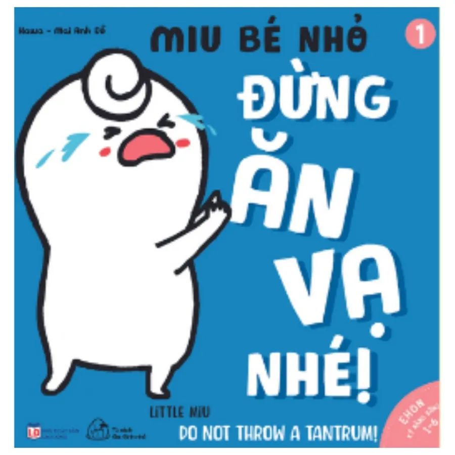 Ảnh Sách Ehon Miu Bé Nhỏ - Phần 1 - Tặng Miu nhồi bông xinh xắn - Song Ngữ Anh - Việt (1-6 tuổi) 4