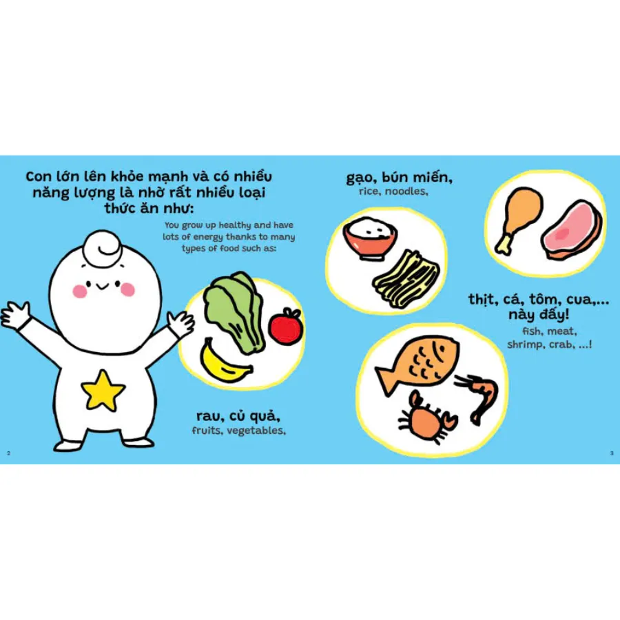 Ảnh Sách Ehon Miu Bé Nhỏ - Phần 4 - Tặng Miu nhồi bông xinh xắn - Song Ngữ Anh - Việt (1-6 tuổi) 4