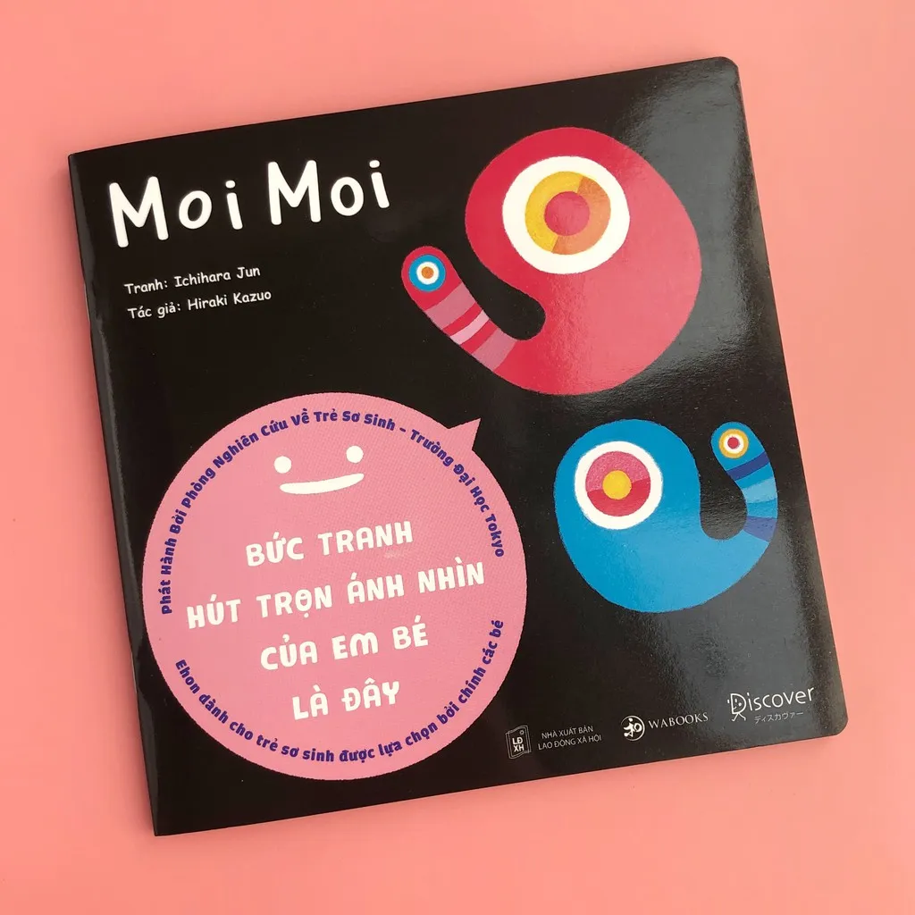 Ảnh Sách Ehon Nhật Bản - Bộ Moi Moi Và Những Người Bạn [3 cuốn] - Ehon Wabooks [Bố Ken] 1