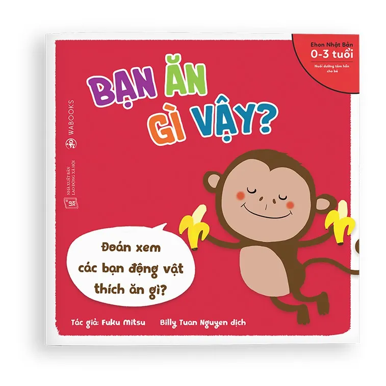 Ảnh Sách Ehon Nhật Bản - Combo 4 cuốn Bạn là ai vậy - Dành cho trẻ từ 0 - 3 tuổi - 4 cuốn lẻ tùy chọn 1