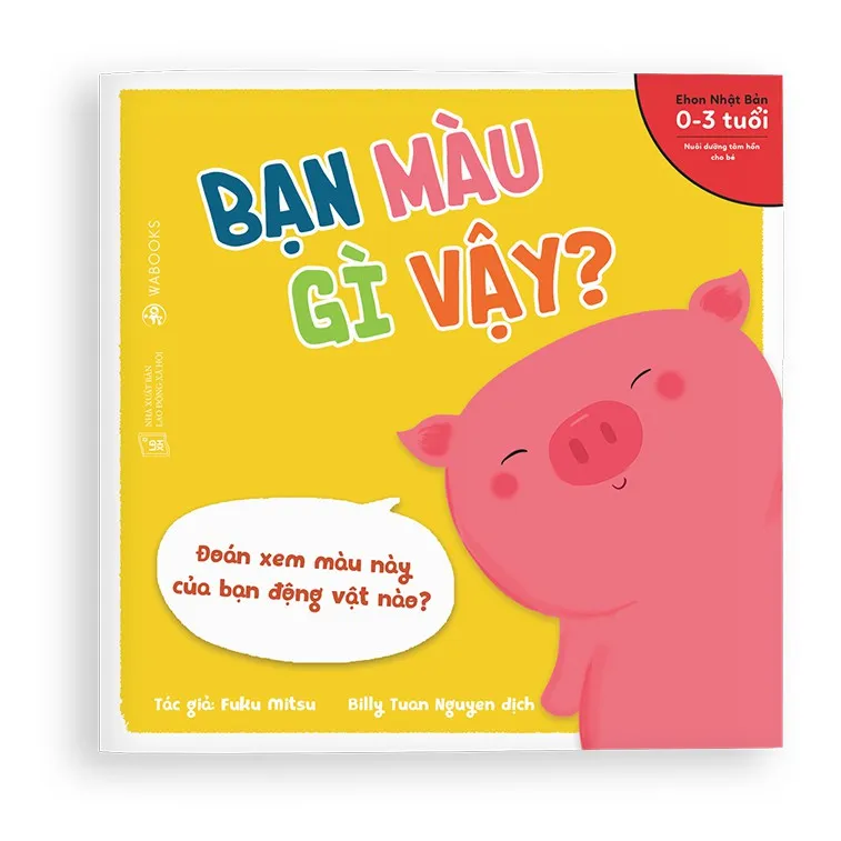 Ảnh Sách Ehon Nhật Bản - Combo 4 cuốn Bạn là ai vậy - Dành cho trẻ từ 0 - 3 tuổi - 4 cuốn lẻ tùy chọn 2