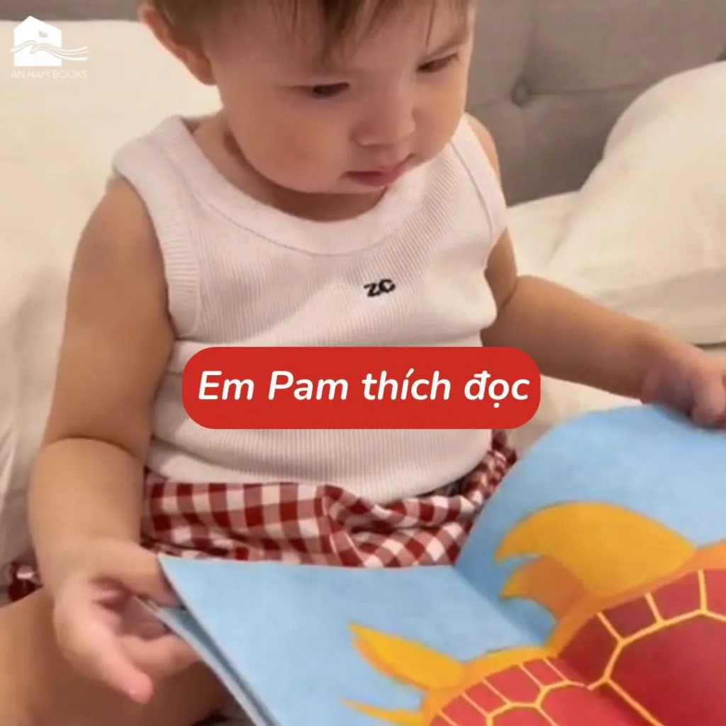 Ảnh Sách Ehon Quốc dân - Ai ở sau lưng bạn thế - Dành cho bé 0-3 tuổi 2
