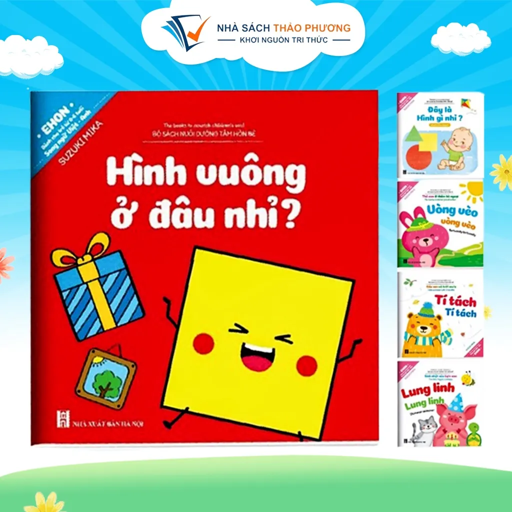 Ảnh Sách - Ehon song ngữ Việt Anh trọn bộ 10 cuốn có file âm thanh nuôi dưỡng tâm hồn bé 2