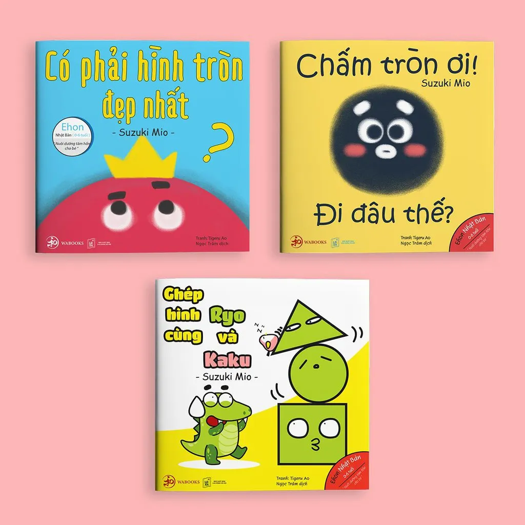 Ảnh Sách Ehon Wabooks Nhật [ Các Bộ Chọn Lọc Thích Nhất Cho Bé 0 - 6 Tuổi ] 3