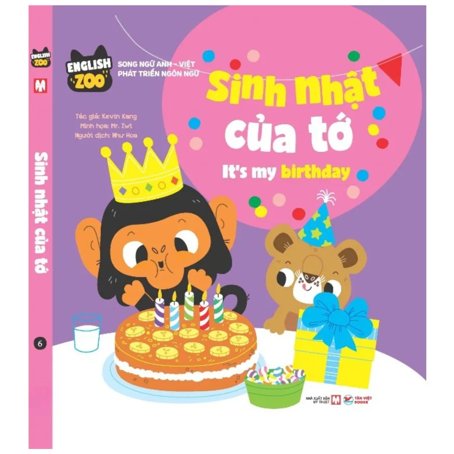 Ảnh Sách English Zoo - Song ngữ Anh Việt phát triển ngôn ngữ - lẻ tùy chọn 2