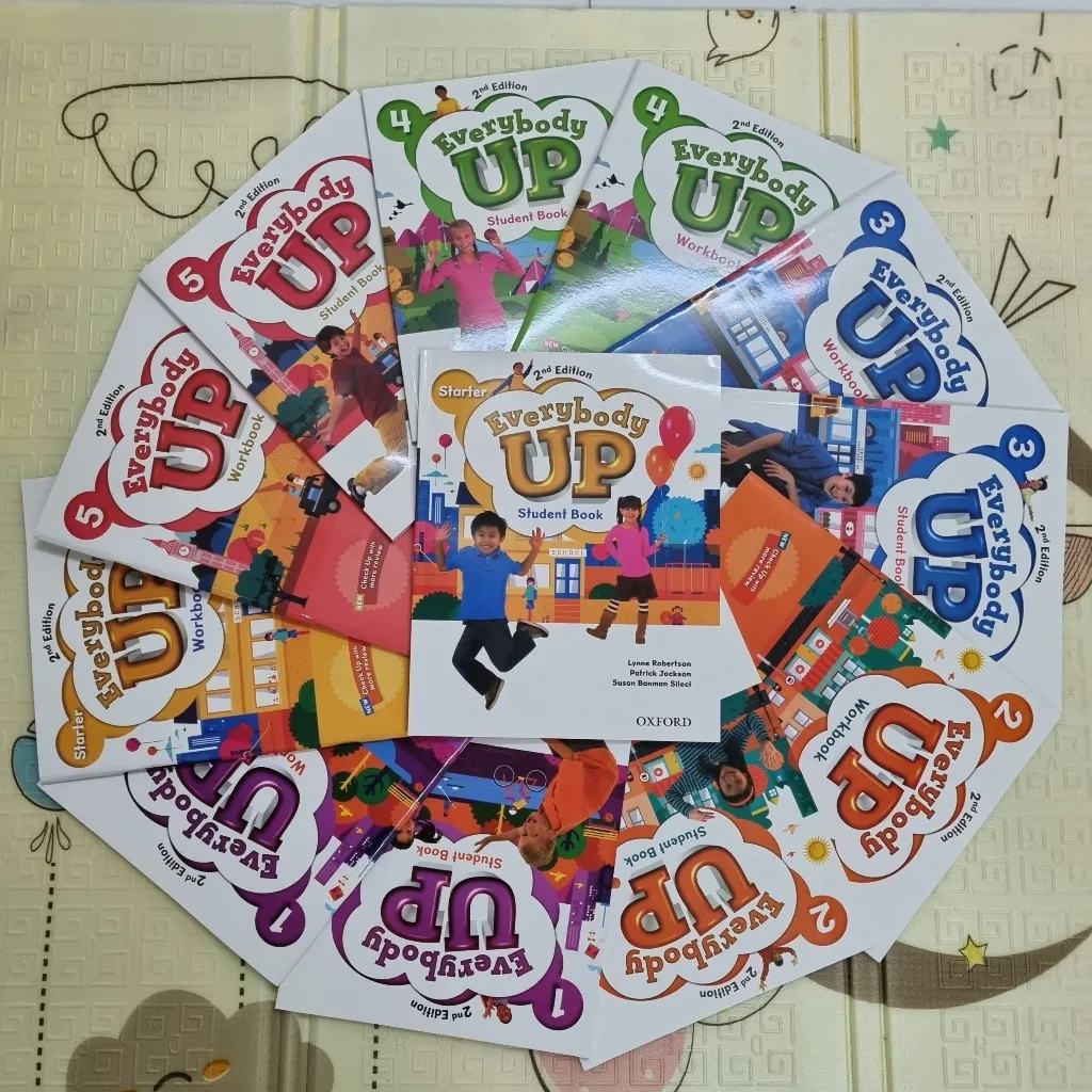 Ảnh Sách - Everybody Up bản 2nd Edition - Từ lever Starter đến 6 (WB + SB) 2