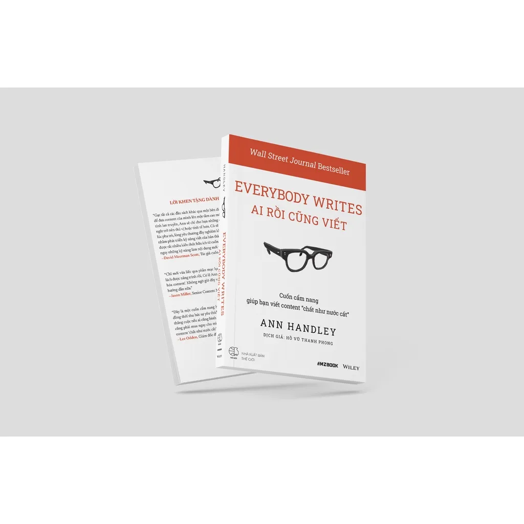 Ảnh Sách - Everybody Writes - Ai Rồi Cũng Viết - Cuốn Cẩm Nang Giúp Bạn Viết Content "Chất Như Nước Cất" 1