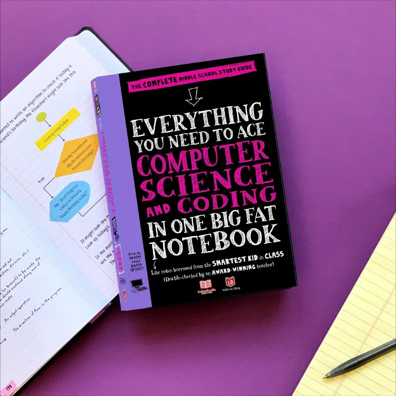 Ảnh Sách Everything You Need Ace To Computer Science and Coding  Sổ tay khoa học máy tính & mã hóa ( 11 - 15 tuổi ) 3