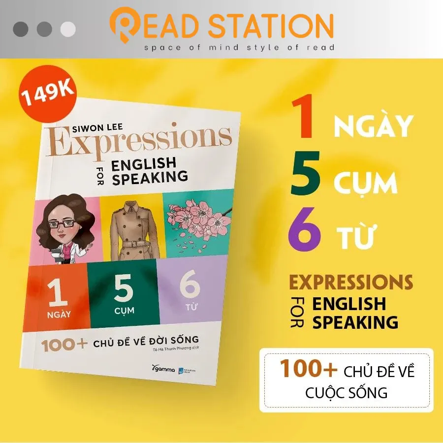 Ảnh Sách: Expressions For English Speaking - 100+ Chủ Đề Về Đời Sống 2