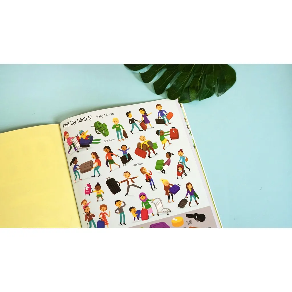 Ảnh Sách - First sticker book - Dán hình đầu đời cho bé từ 3 - 8 tuổi với hơn 200 miếng dán ngộ nghĩnh - Đinh Tị Books 3