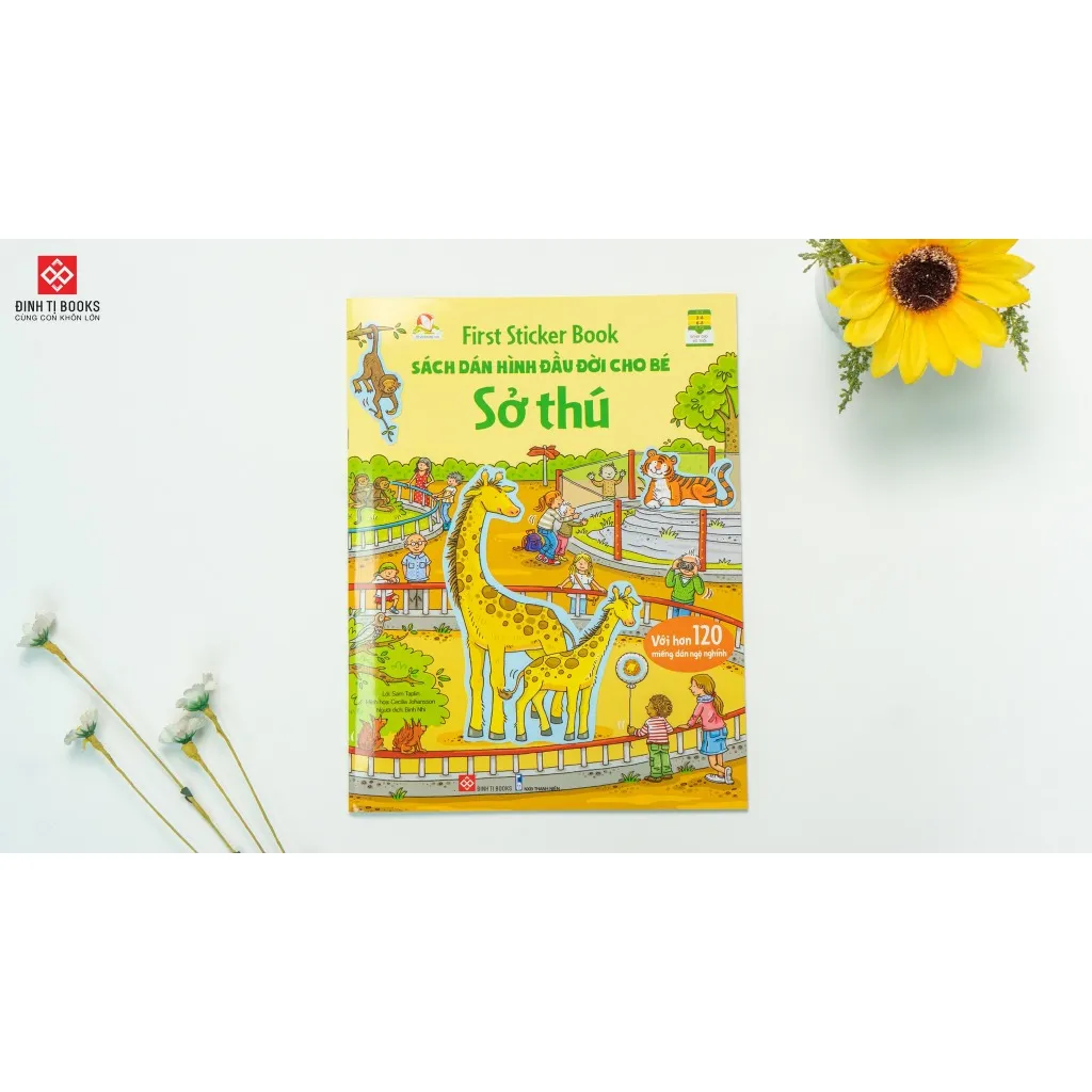 Ảnh Sách - First sticker book - Sách dán hình đầu đời cho bé trọn bộ 12 chủ đề - Đinh Tị Books 2
