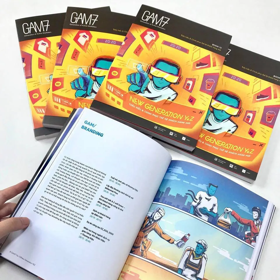 Ảnh Sách GAM7 No.10 New Generation Y&Z Thấu hiểu và chinh phục thế hệ khách hàng mới 2