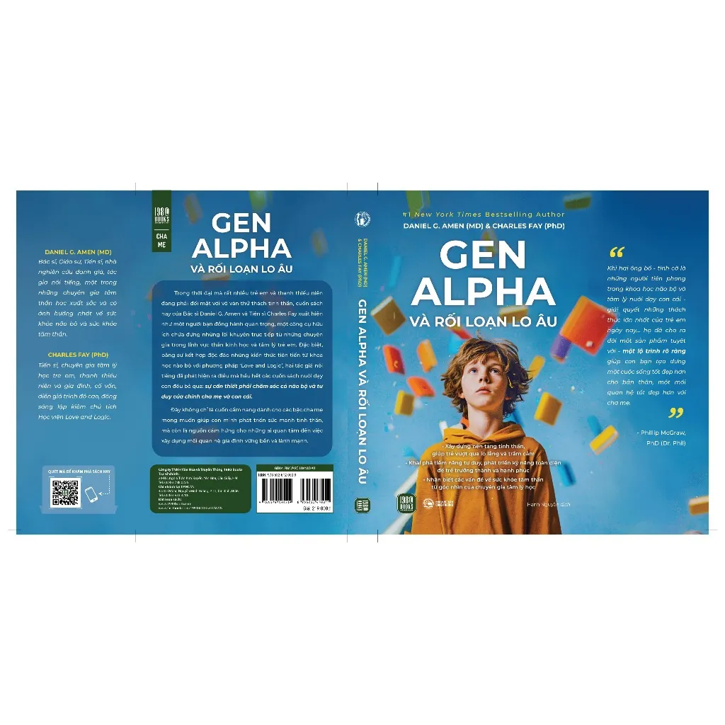 Ảnh Sách - Gen Alpha Và Rối Loạn Lo Âu 1