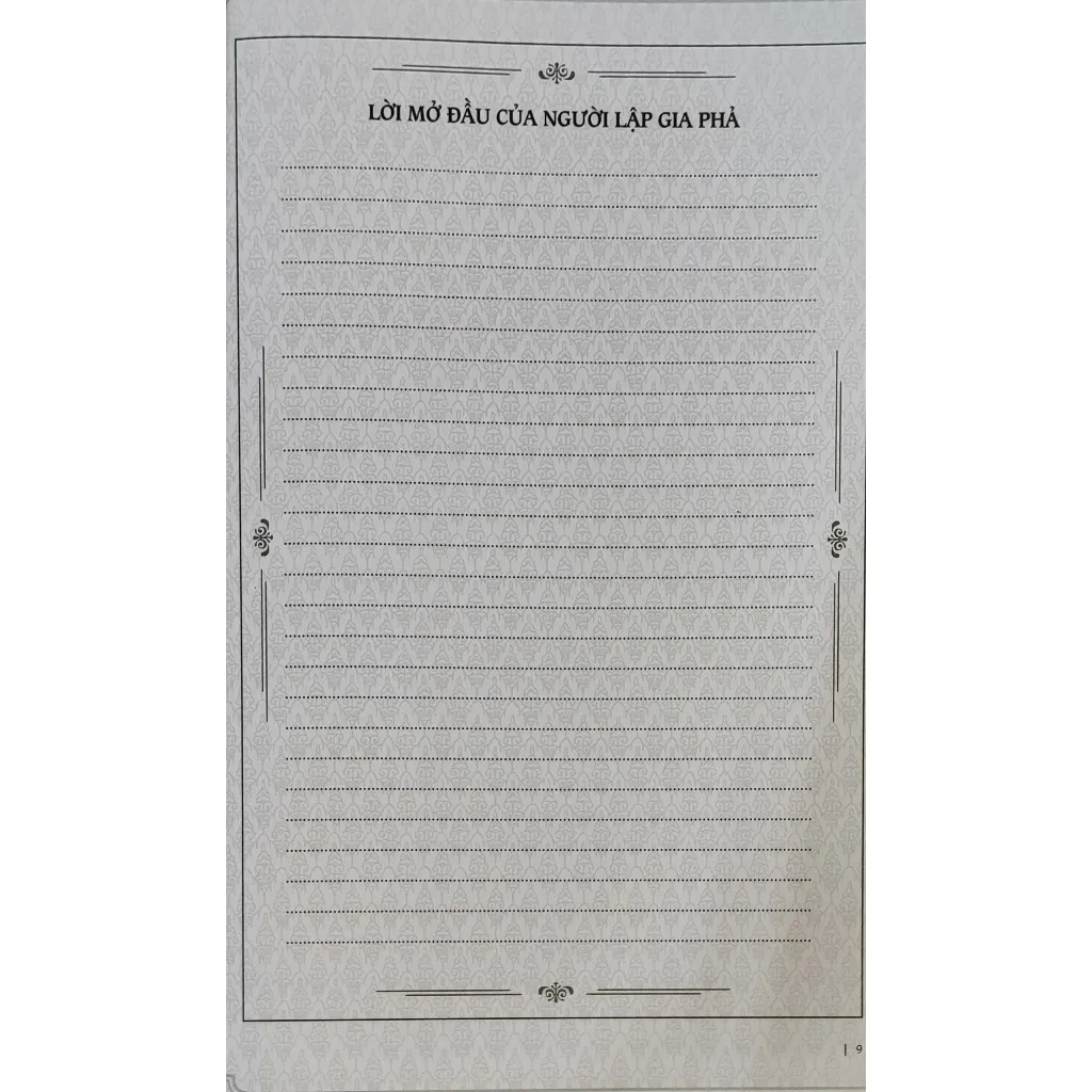 Ảnh Sách Gia phả dòng tộc (bìa cứng) 3