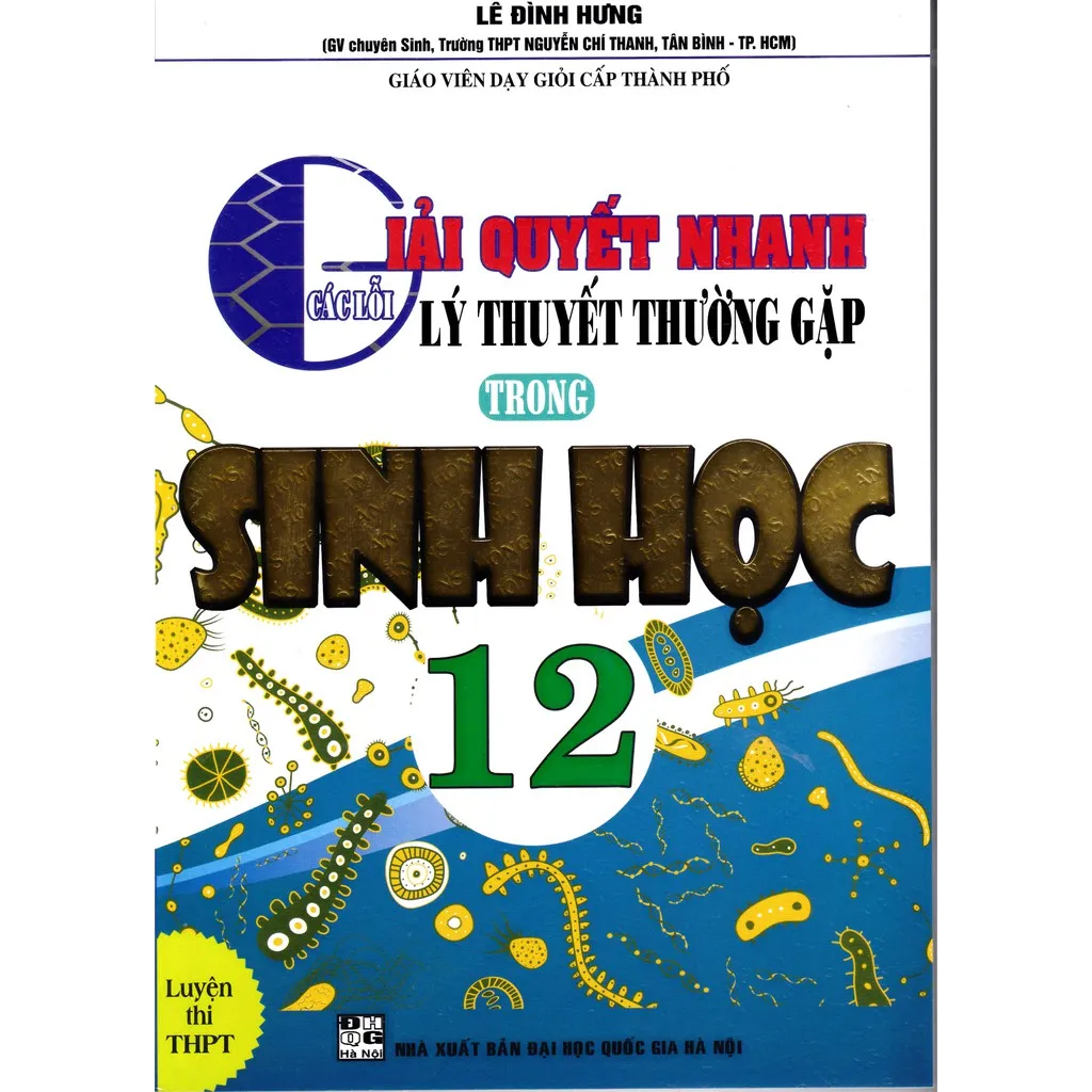 Ảnh Sách - Giải quyết nhanh các lỗi lý thuyết thường gặp trong sinh học 12 1