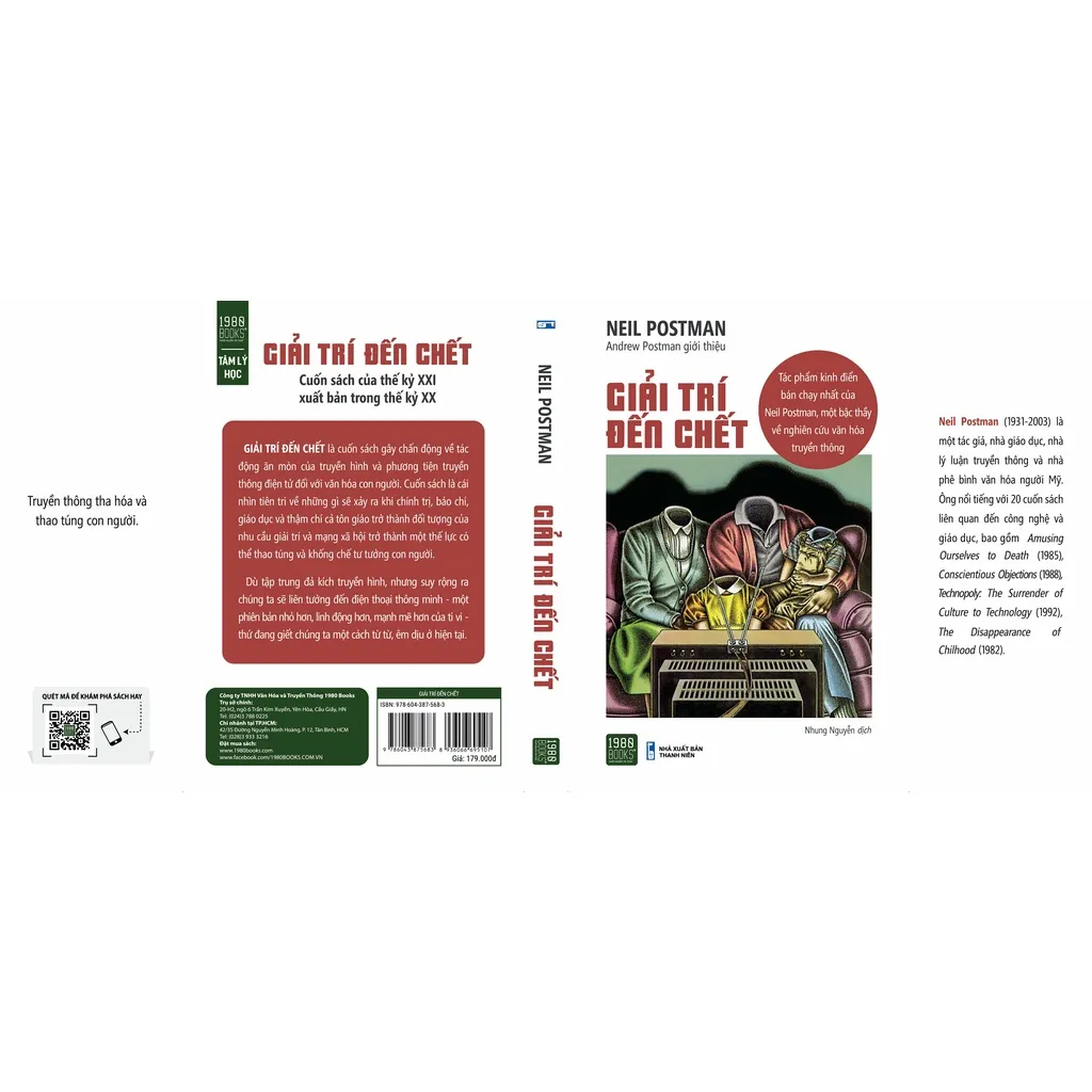 Ảnh Sách - Giải trí đến chết - Neil Postman (1980 BOOKS HCM) 1