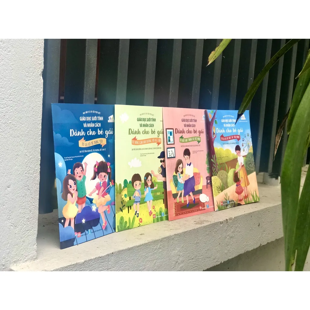 Ảnh Sách - Giáo Dục Giới Tính Và Nhân Cách Dành Cho Bé Gái ( Trọn Bộ 4 Tập) 2