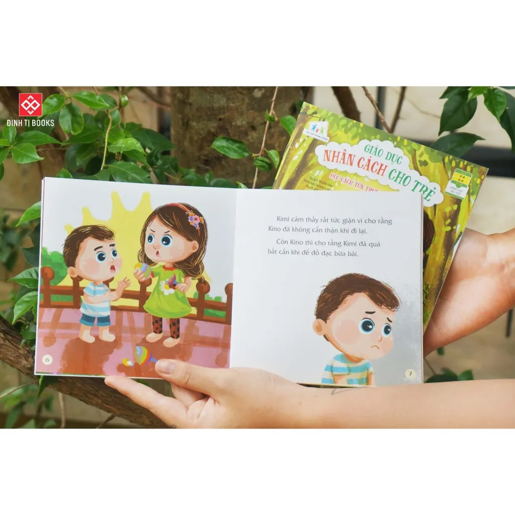 Ảnh Sách - Giáo dục nhân cách cho trẻ - Dạy trẻ học cách tha thứ, biết ơn, đồng cảm - Đinh Tị Books 1