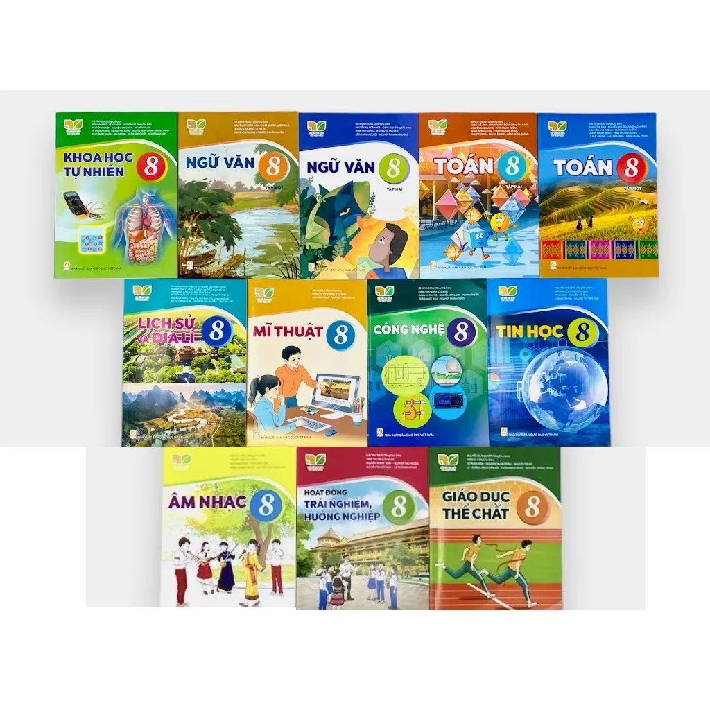 Ảnh Sách giáo khoa lớp 8 - chương trình kết nối (lẻ) + bán kèm 1 quyển vở viết 3
