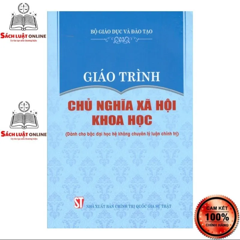 Ảnh Sách - Giáo trình Chủ nghĩa xã hội khoa học (Dành cho bậc Đại học hệ không chuyên Lý luận chính trị) 1