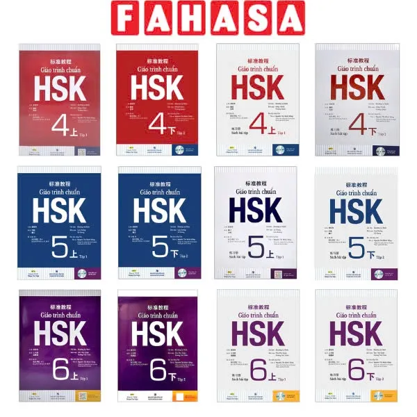 Ảnh Sách Giáo Trình Chuẩn HSK - Bài học và Bài Tập: HSK 1, HSK 2, HSK 3, HSK 4, HSK 5, HSK 6 2