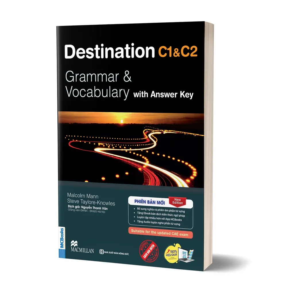 Ảnh Sách -Giáo Trình Destination Grammar Vocabulary B1, B2, C1 C2 (Kèm Đáp Án) Lẻ tùy chọn 4