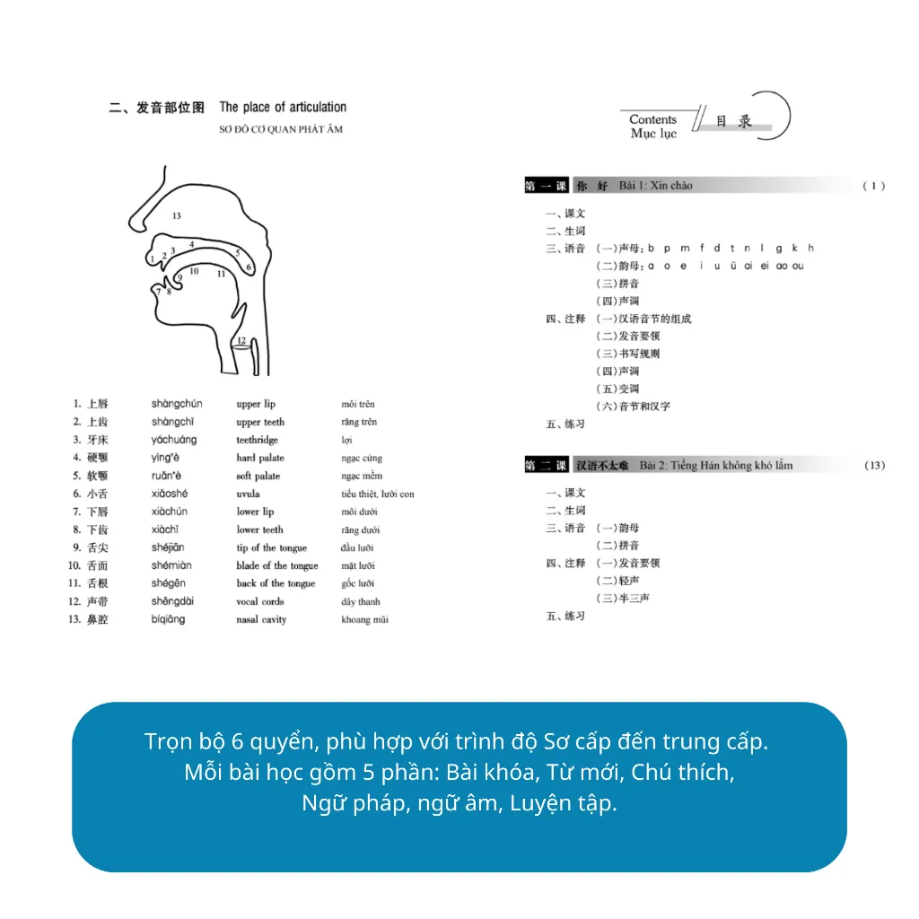 Ảnh Sách Giáo Trình Hán Ngữ 1 Tập 1 Quyển Thượng Phiên Bản Mới - Mcbooks 4