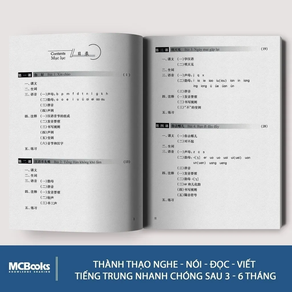 Ảnh Sách- Giáo trình Hán Ngữ phiên bản mới 6 cuốn quyển thượng, quyển hạ dành cho người tự học tiếng Trung kèm app học 2