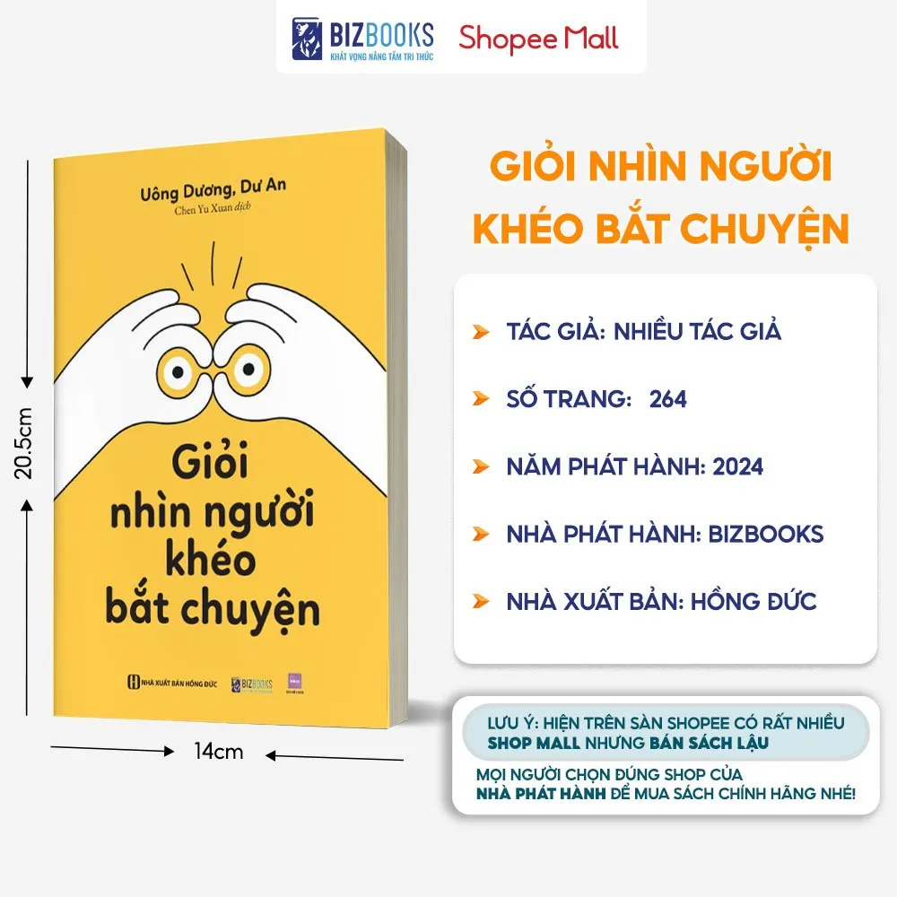 Ảnh Sách Giỏi Nhìn Người, Khéo Bắt Chuyện - Ứng Xử Linh Hoạt, Giao Tiếp Hiệu Quả - Bizbooks 3