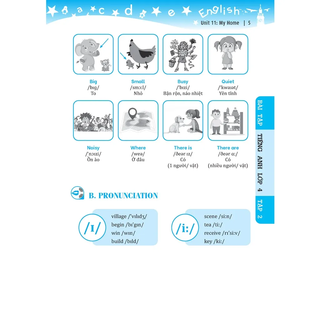 Ảnh Sách - GLOBAL SUCCESS - Bài tập tiếng anh lớp 4 tập 2 (có đáp án) 3