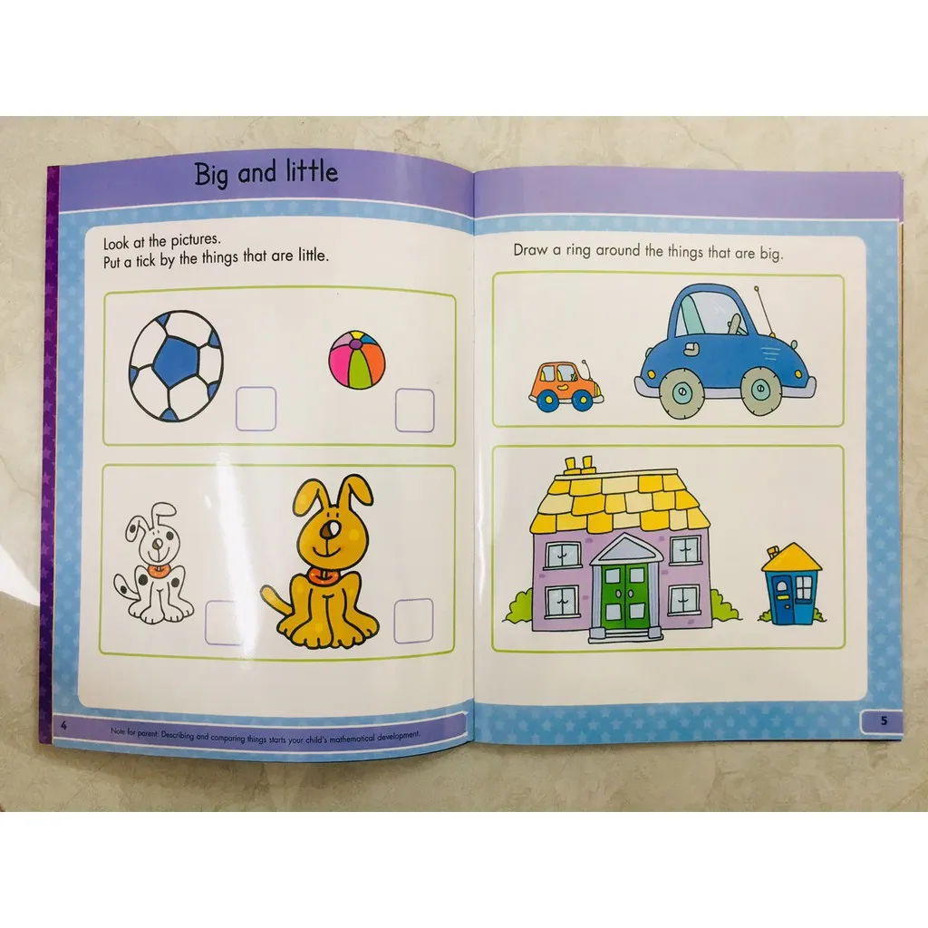Ảnh Sách : Gold Stars Wipe Clean - Học Tập Sớm( Mahts - Phonics - Reading - Alphabet ) 4