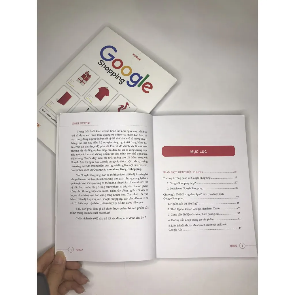 Ảnh Sách - Google Shopping - Giải Pháp Quảng Cáo Tối Ưu Cho Website TMĐT 2