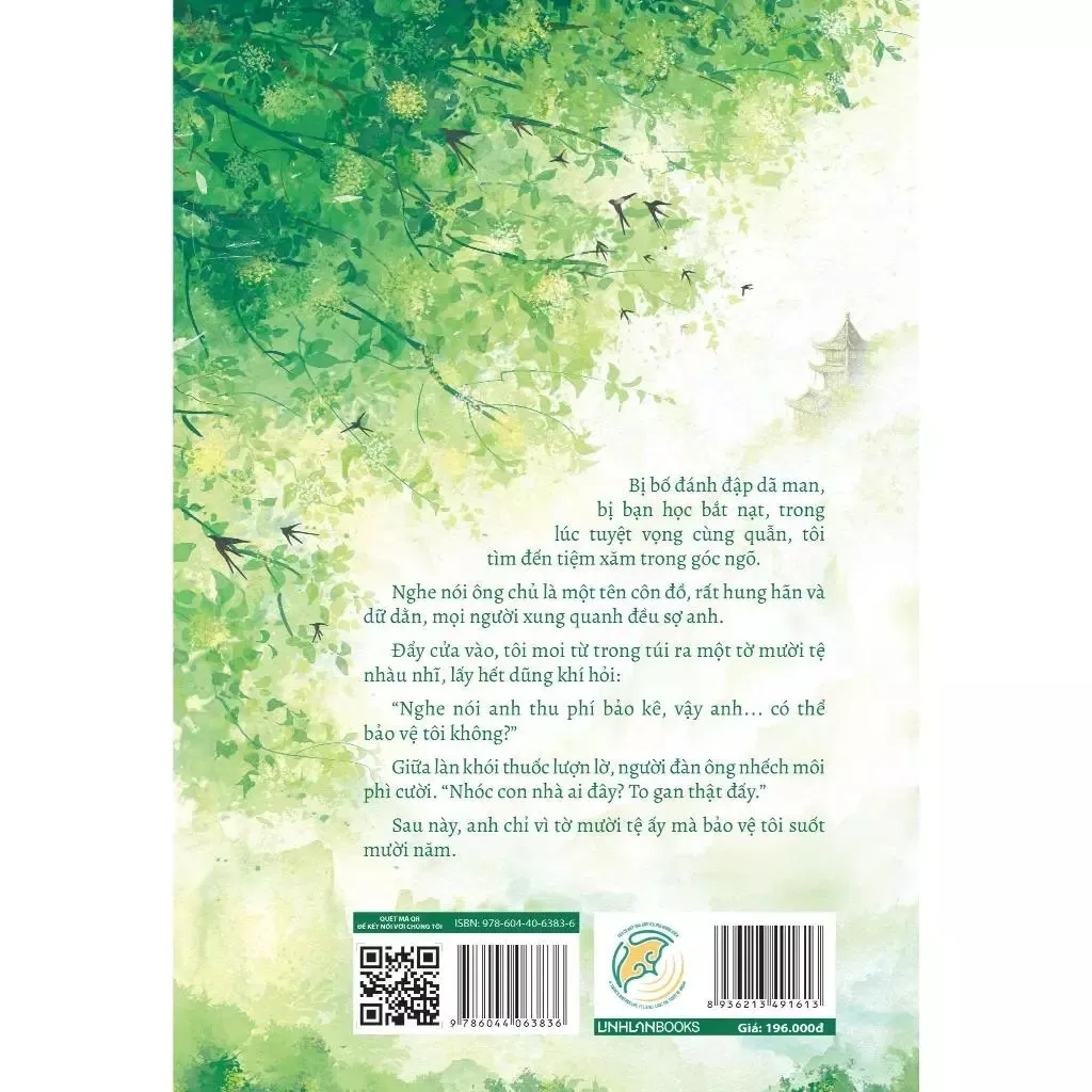 Ảnh Sách - Hà Thanh Hải Yến - Ngang qua ngõ nhỏ bình an - Truyện ngôn tình - LL196 1