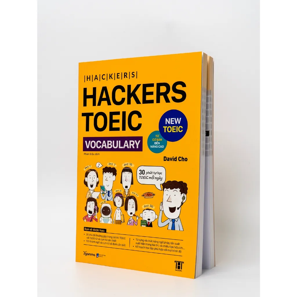 Ảnh Sách - Hackers TOEIC Vocabulary ( tái bản) 1