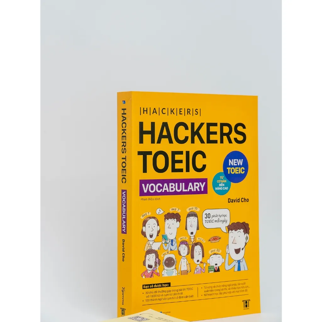 Ảnh Sách - Hackers TOEIC Vocabulary ( tái bản) 2