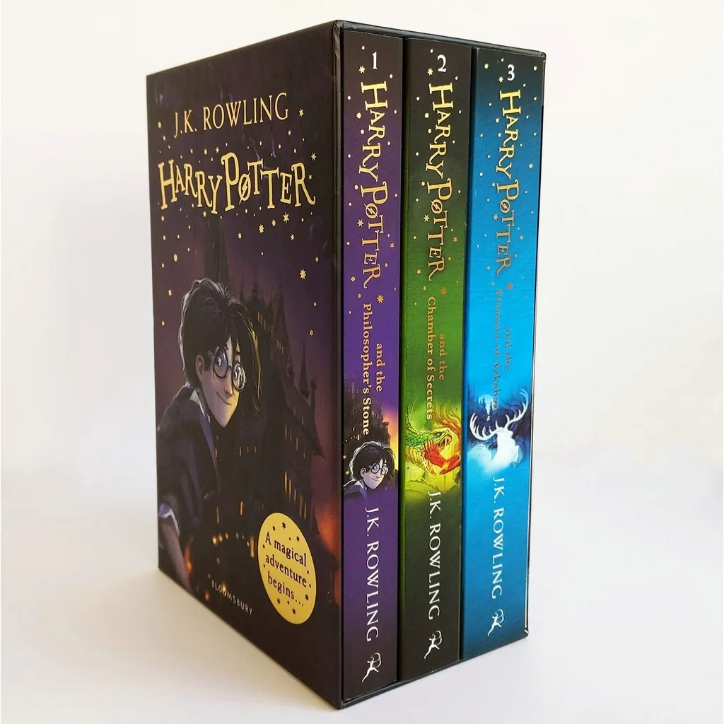 Ảnh Sách: Harry Potter 1 - 3 Box Set: A Magical Adventure Begins (Box Set Paperback) 1