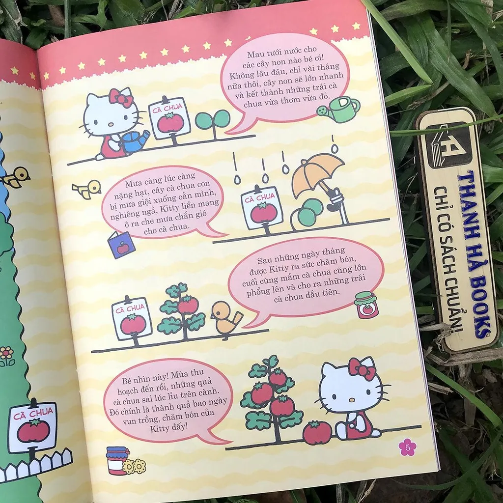 Ảnh Sách - Hello Kitty - Bộ Sưu Tập 1000 đề can - 4 quyển lẻ tùy chọn (2-8 tuổi) 3