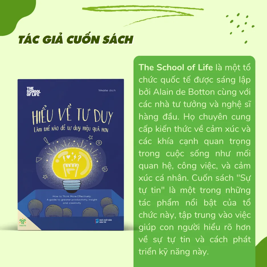 Ảnh Sách Hiểu Về Tư Duy – Cách Phát Triển Tư Duy Sáng Tạo & Cải Thiện Loại Hình Tư Duy Hiệu Quả - YMATE 4